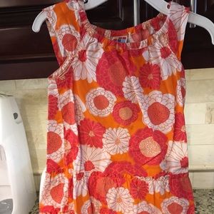 3t multi color cotton dress